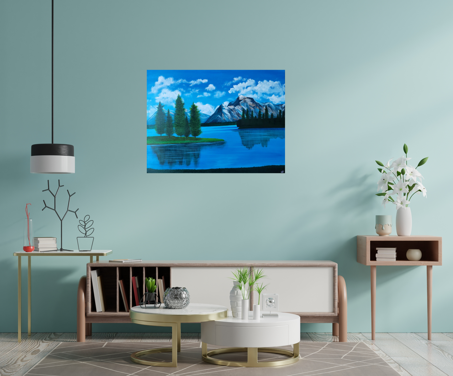 Mountain Mirror Lake