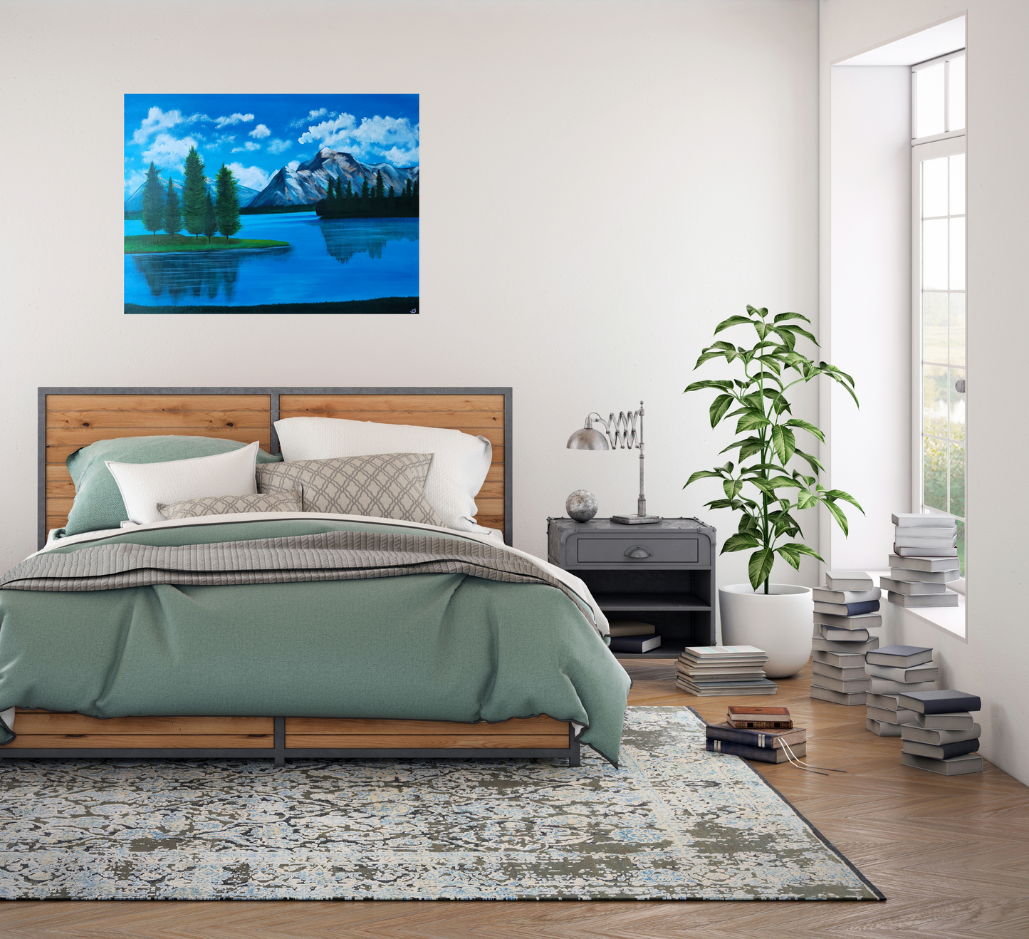 Mountain Mirror Lake